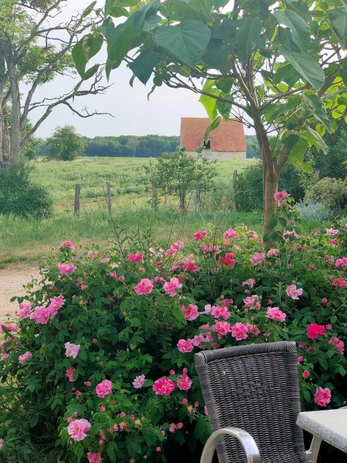 Gite De La Maison Fort Vereaux Esterno foto